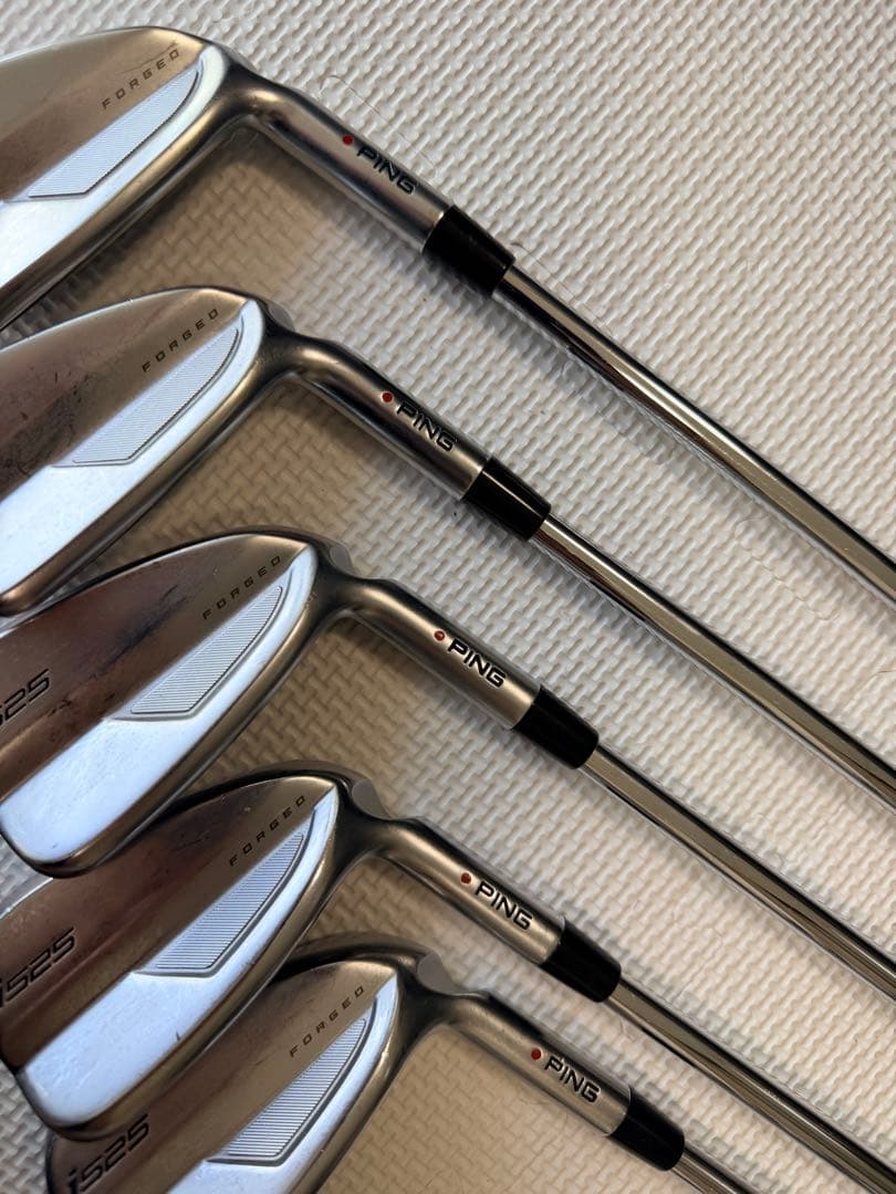 PING i525 アイアン 5本セット（6I〜PW）105 レッド