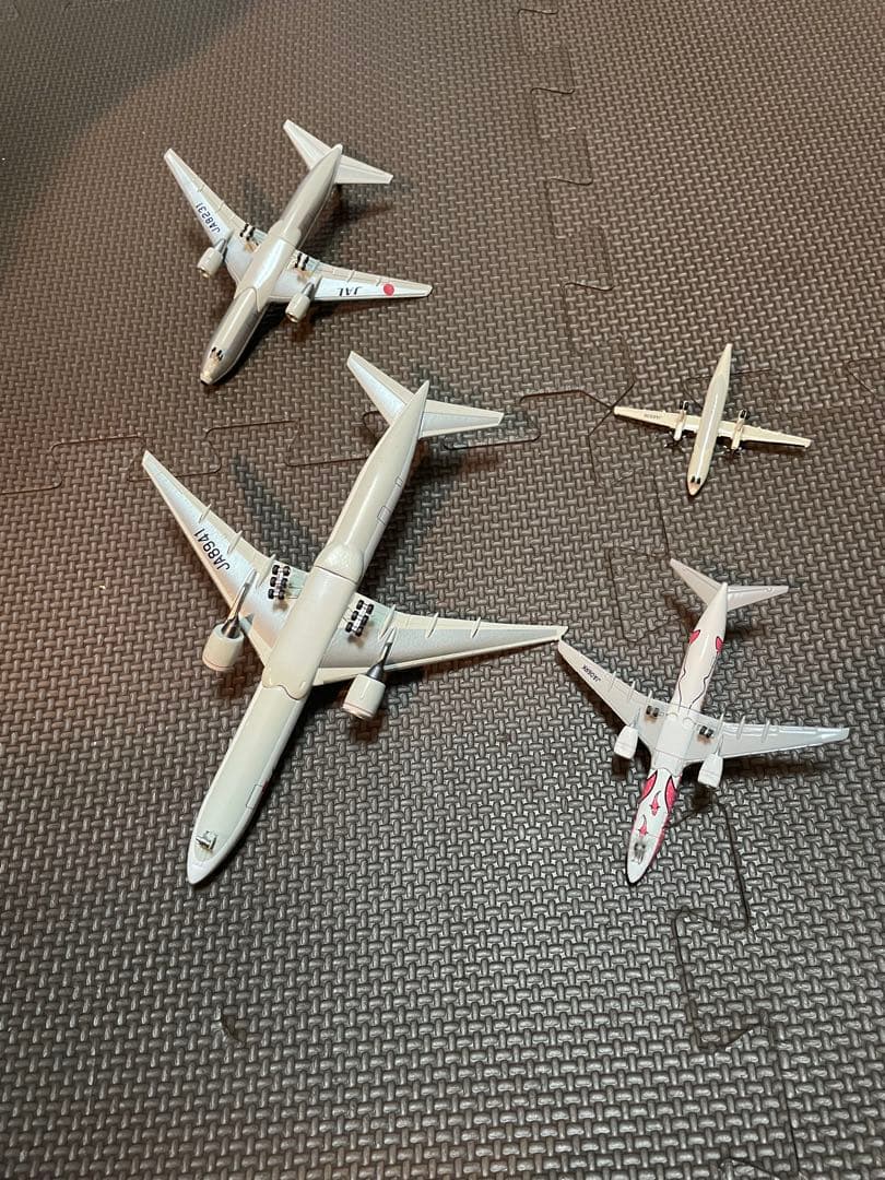 JAL航空機モデル 4機セット