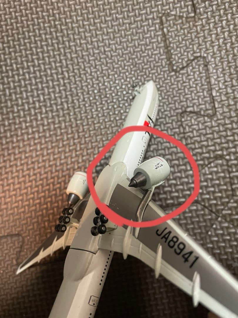 JAL航空機モデル 4機セット