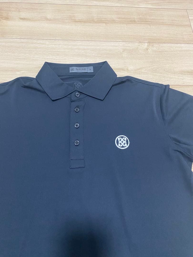 G/FORE Sサイズ　美品　黒色　半袖ポロシャツ　ゴルフウェア　G/FORE