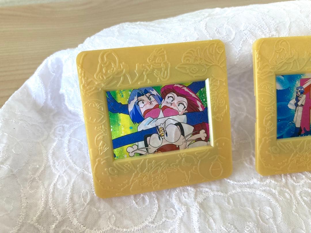 Meiji ポケモン ピクチャーフレーム 3点 #ロケット団、ニャース