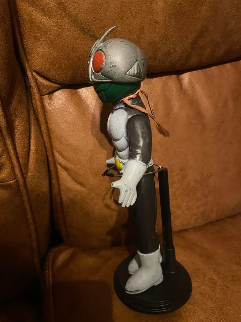 仮面ライダー　無版権　ソフビ　スタンダード　当時物