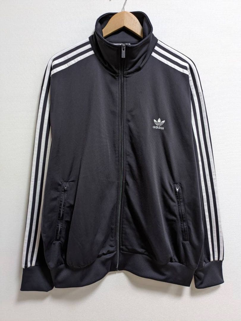 adidas ファイヤーバード トラックトップ オーロラブラック 2XL メンズ