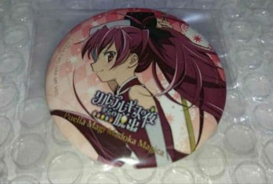 魔法少女まどか☆マギカ まどマギ 杏子 脱出ゲーム 缶バッジ 希少