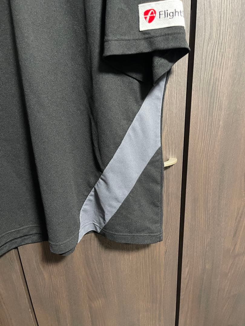 【美品】XL CRONOS BLACK クロノス　ポロシャツ　半袖　ゴルフ　黒