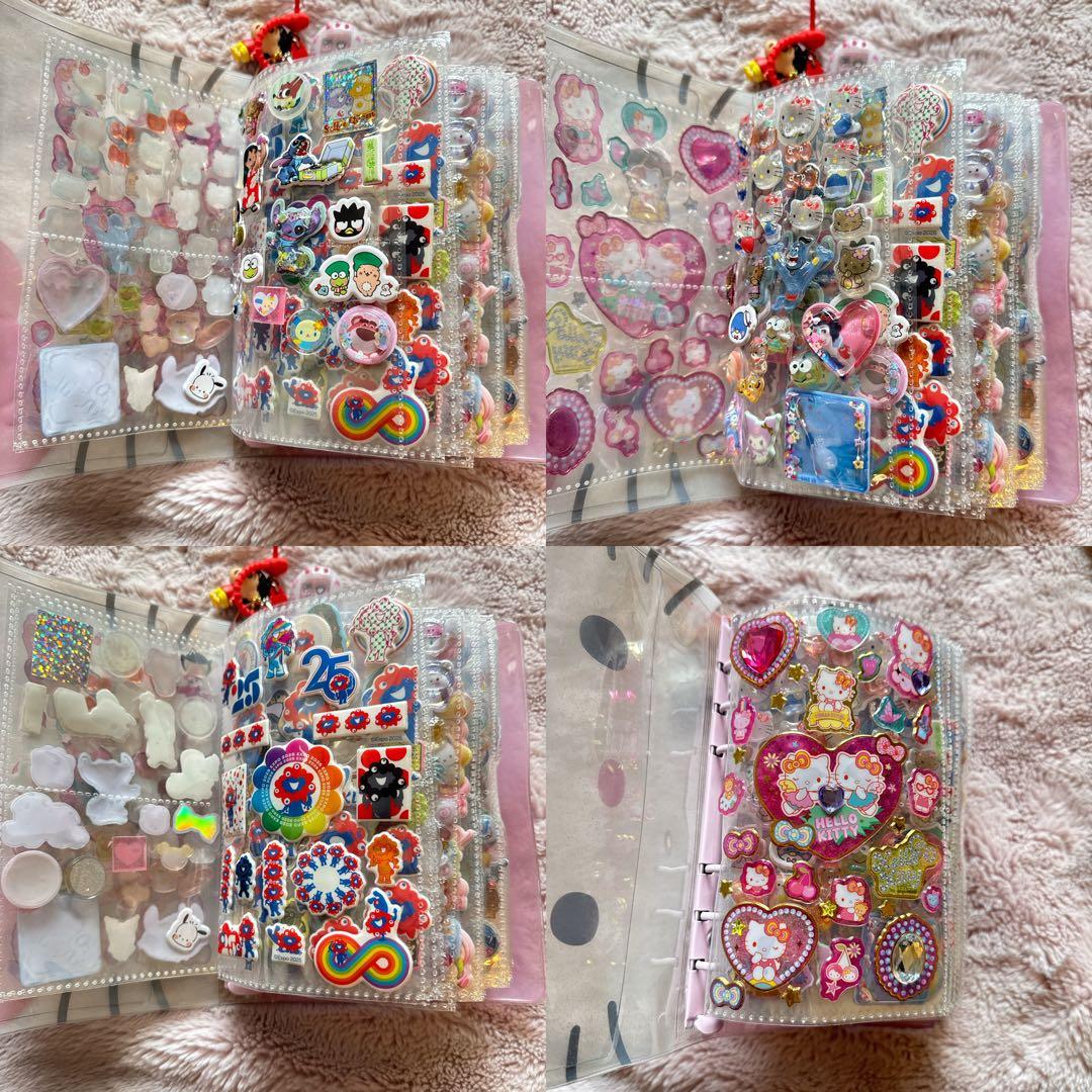 シール帳　完成品　キティバインダー　ハローキティ