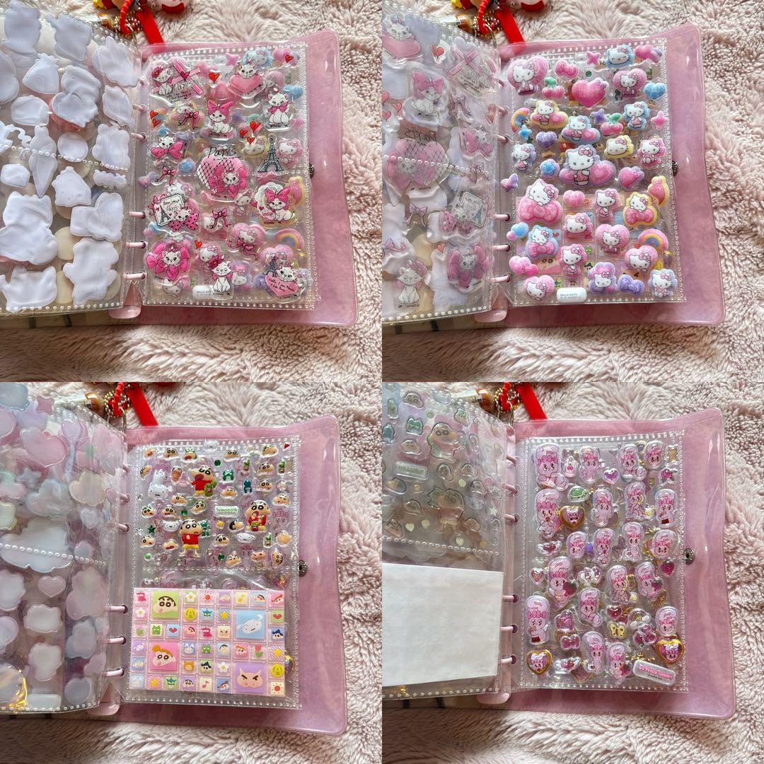 シール帳　完成品　キティバインダー　ハローキティ