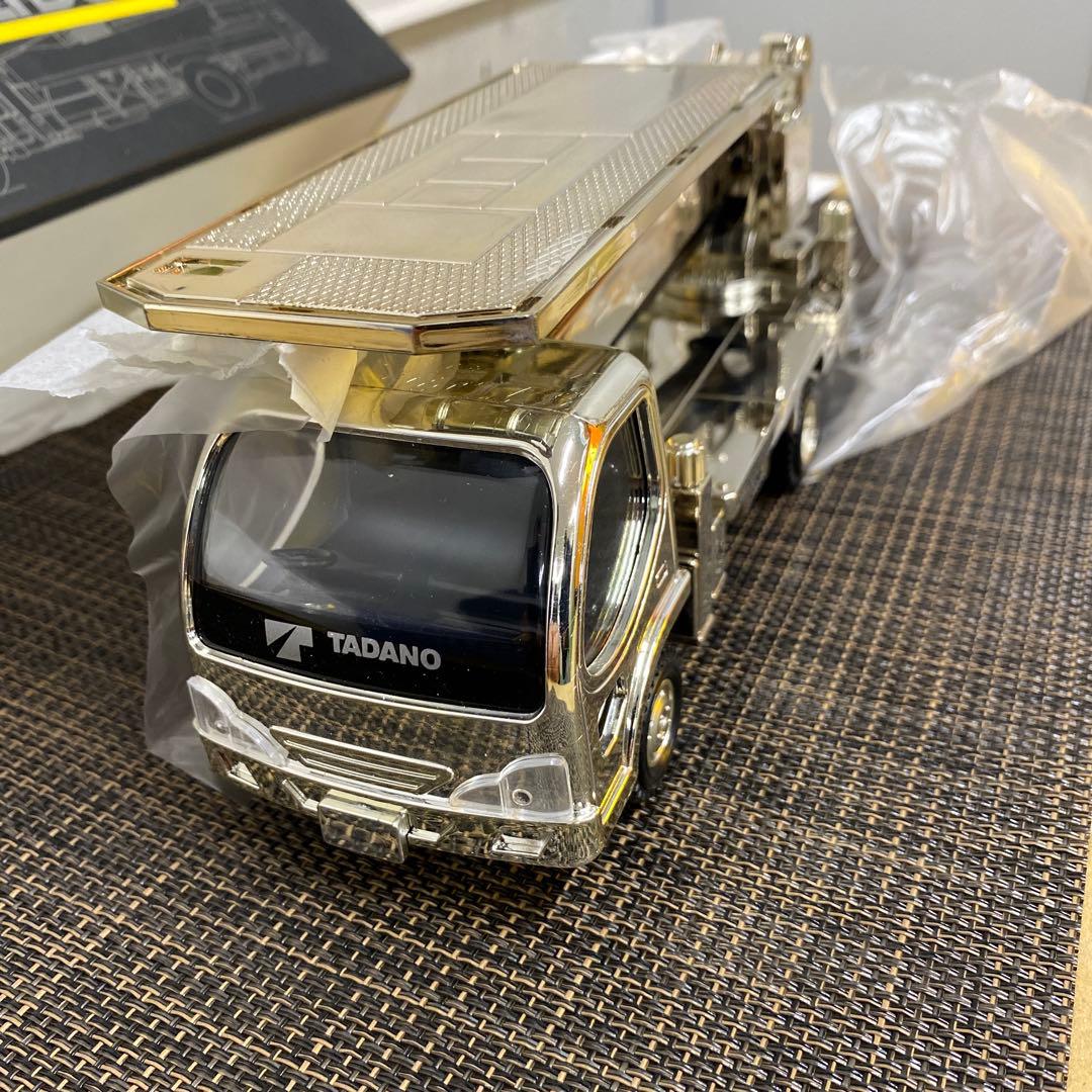 TADANO SUPER DECK 高所作業車 銀メッキ 重機 クレーン1/32