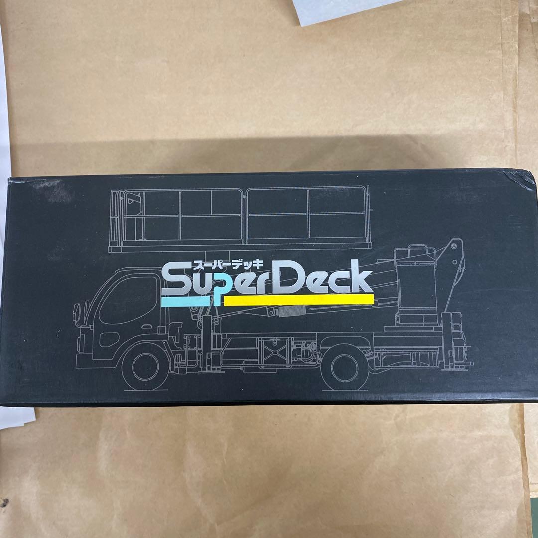TADANO SUPER DECK 高所作業車 銀メッキ 重機 クレーン1/32