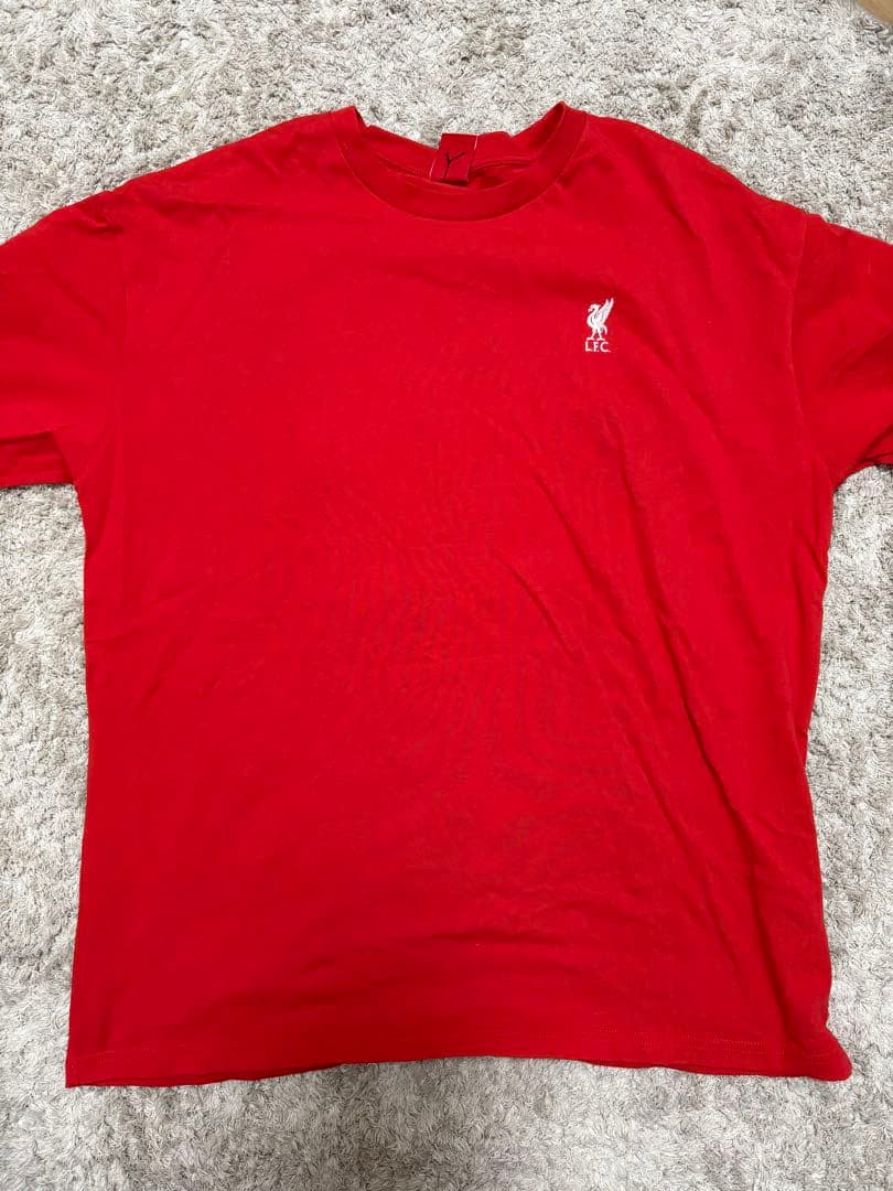 リヴァプール日本来日限定グッズ ファンダイクTシャツ　Lサイズ