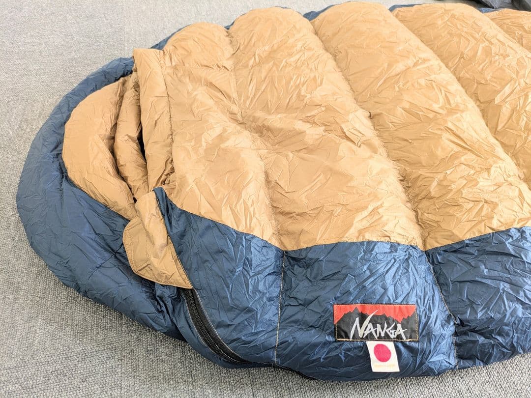 NANGA オーロラライト 450DX レギュラー ゴールド×ネイビー さかいや