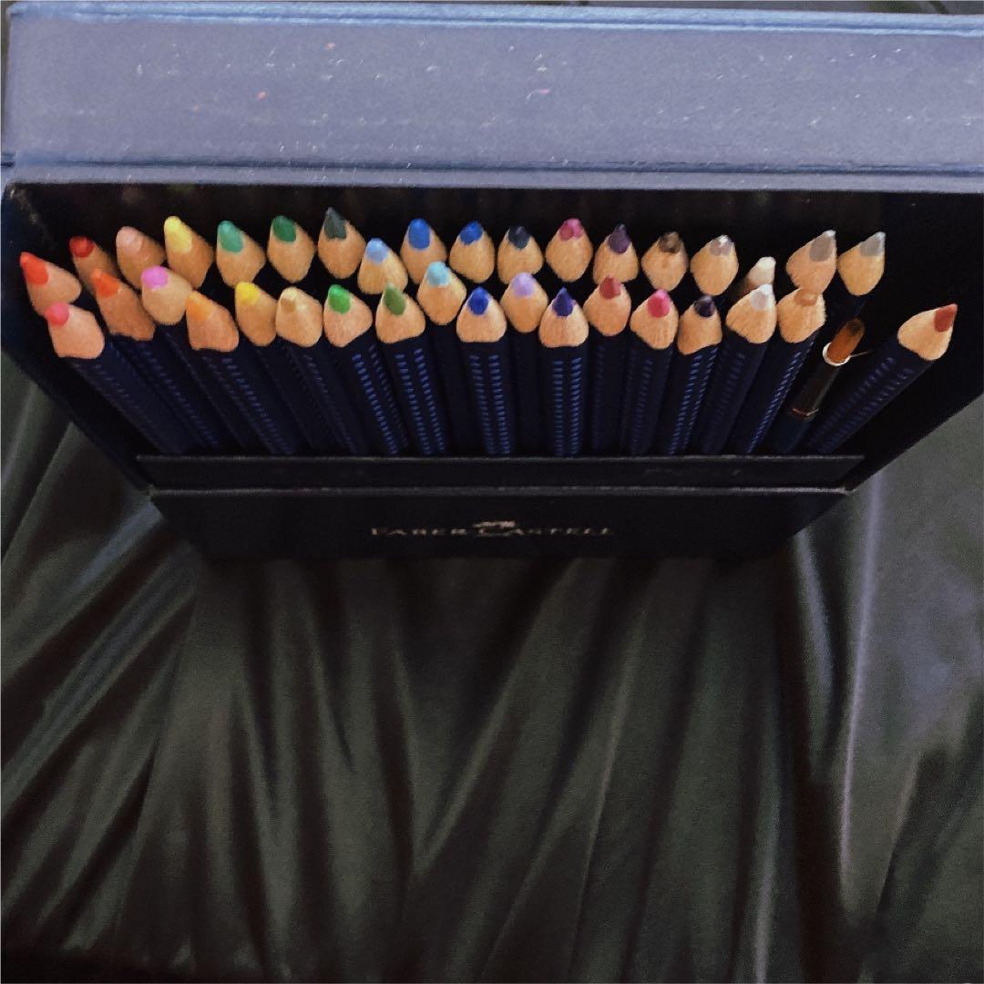 faber-castell 水彩色鉛筆 スタジオボックス アートグリップ