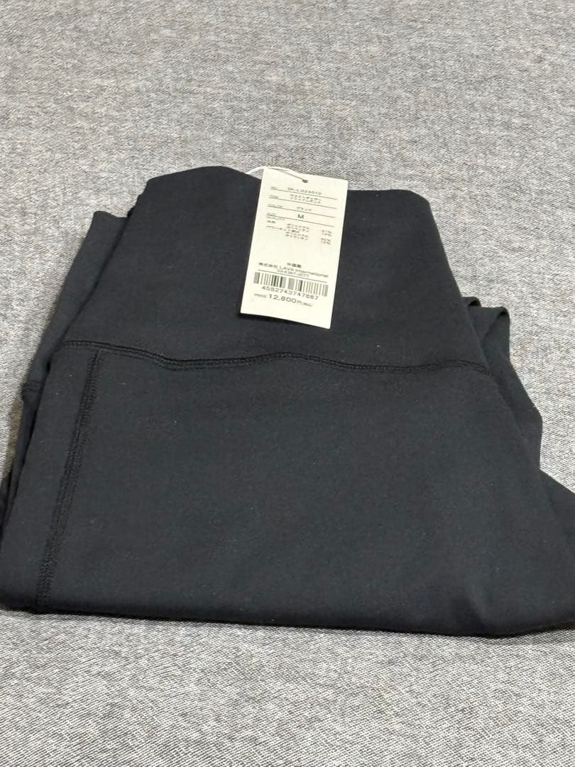 ★新品★SUKALAウエストギャザーソリッドレギンスM