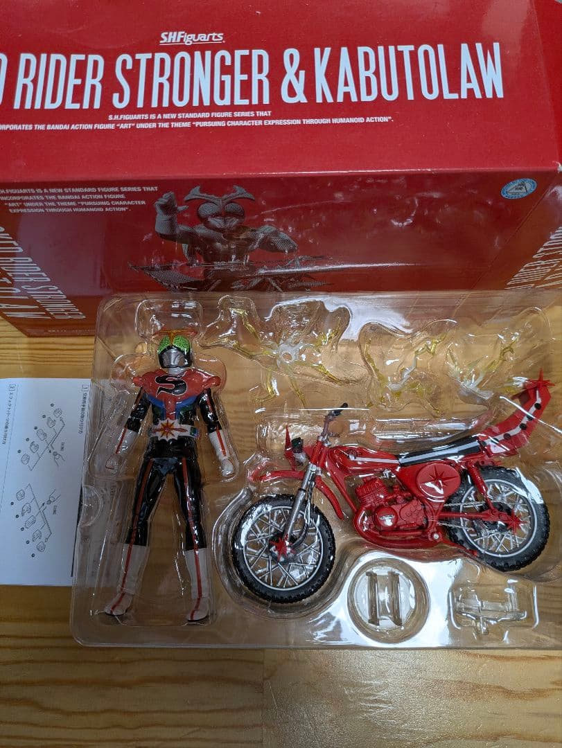 新品未使用 SHFiguarts 仮面ライダーストロンガー & カブトローセット