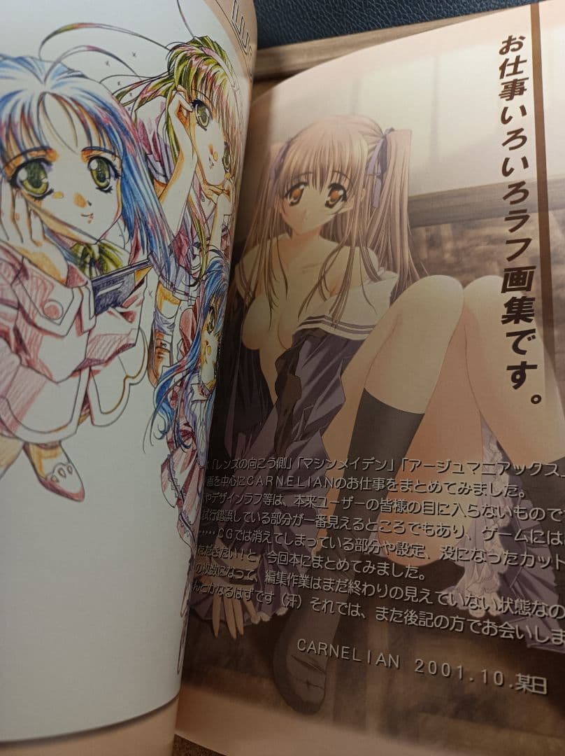 CARNELIAN ラフ原画集　Vol.1 新品