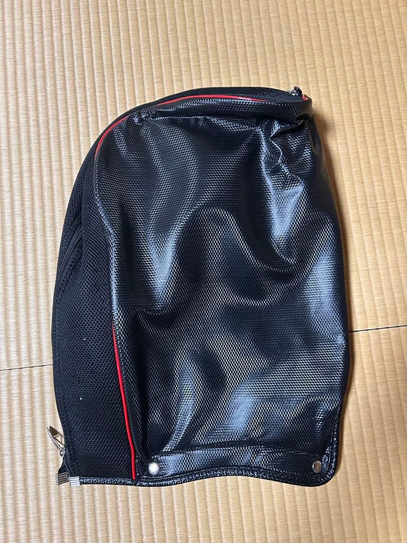 p*a様 le coq sportif キャディバッグ 黒赤