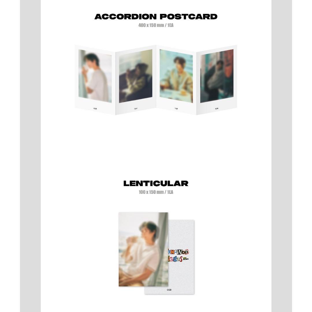チャウヌ Las Vegas PHOTOBOOK 2ver.フルセット 特典付き