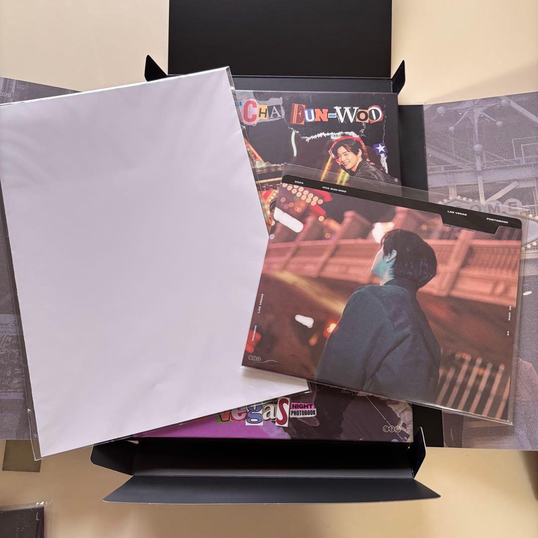 チャウヌ Las Vegas PHOTOBOOK 2ver.フルセット 特典付き
