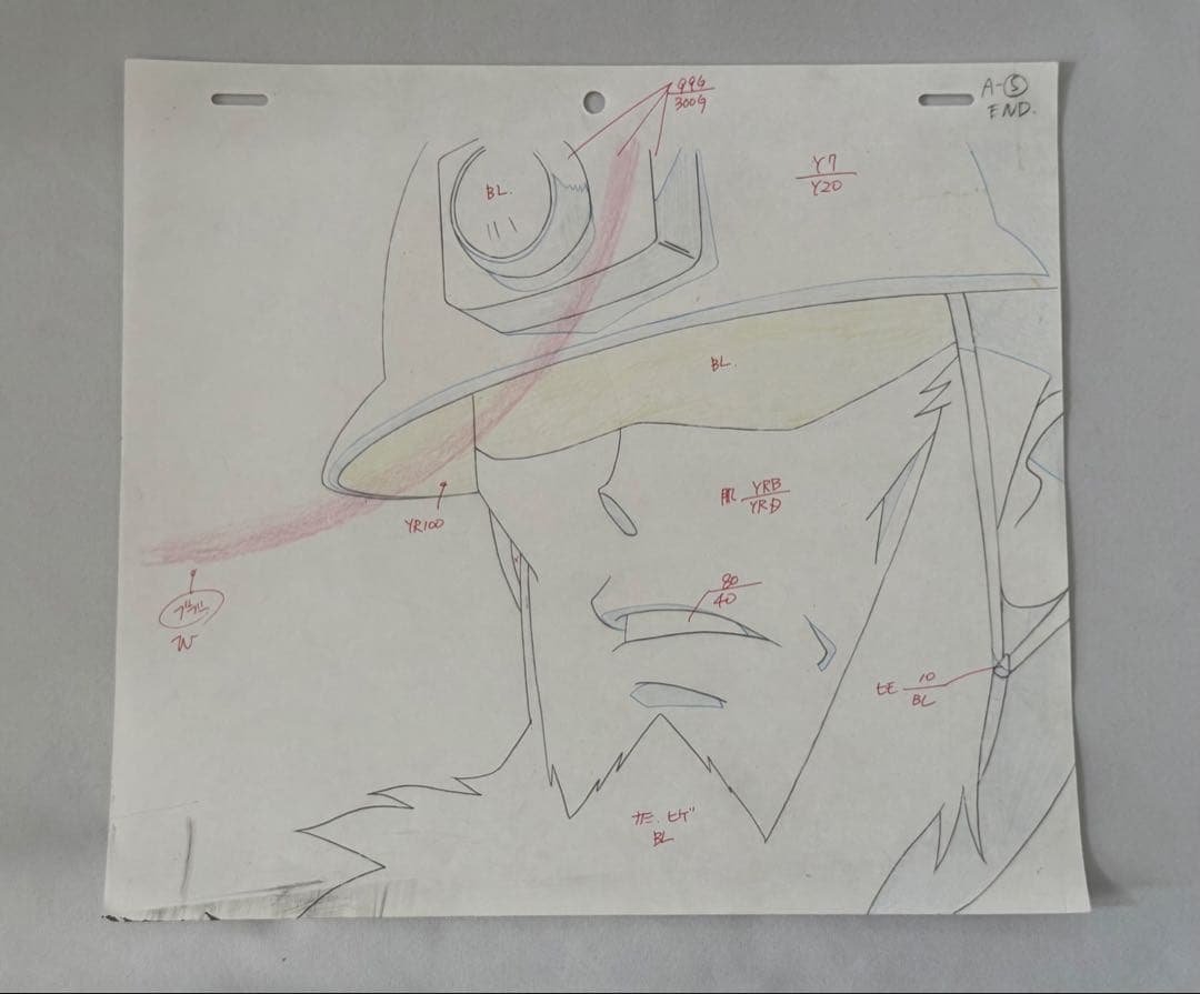 次元大介　セル画