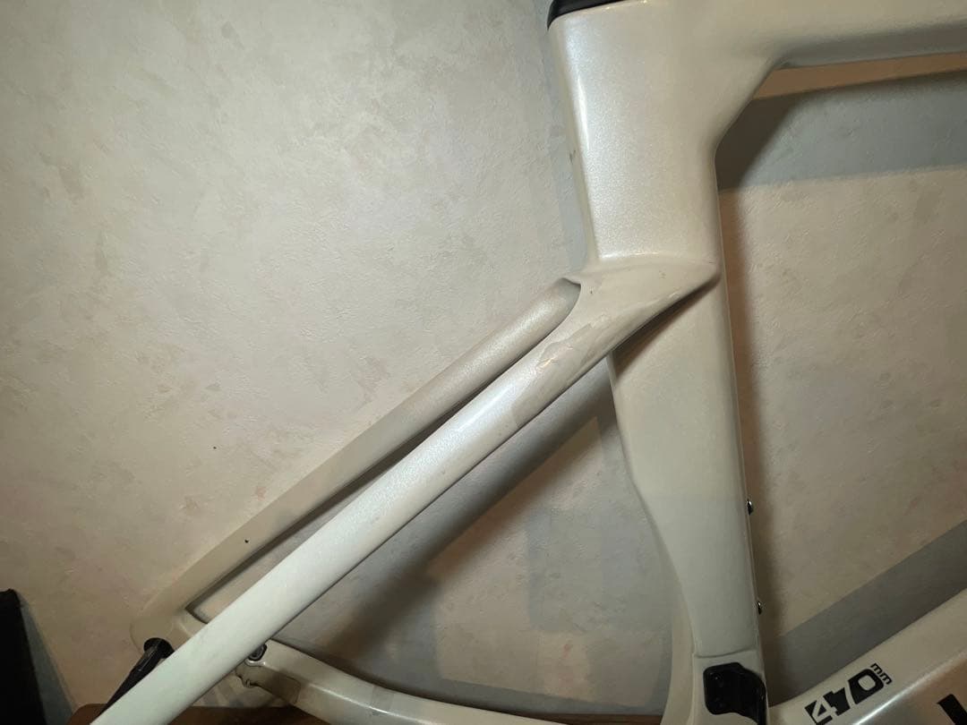 WINSPACE ホワイト ロードバイクフレーム