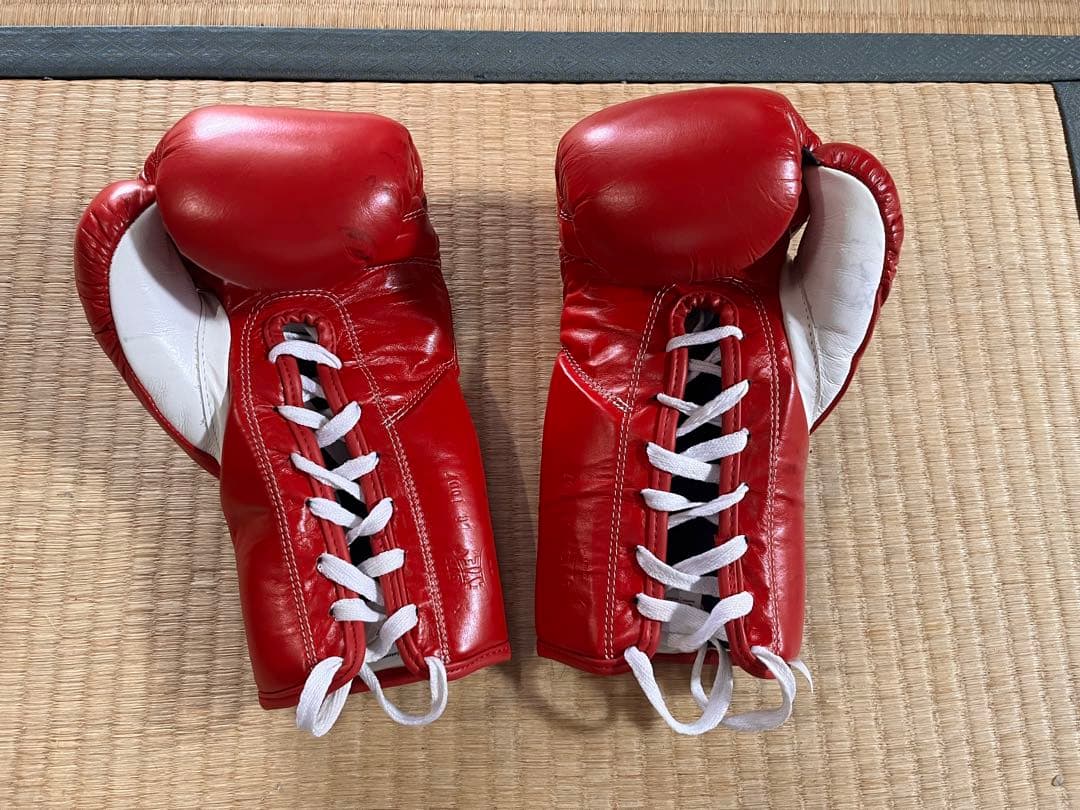 CLETO REYES プロフェッショナル ボクシンググローブ レッド 8oz