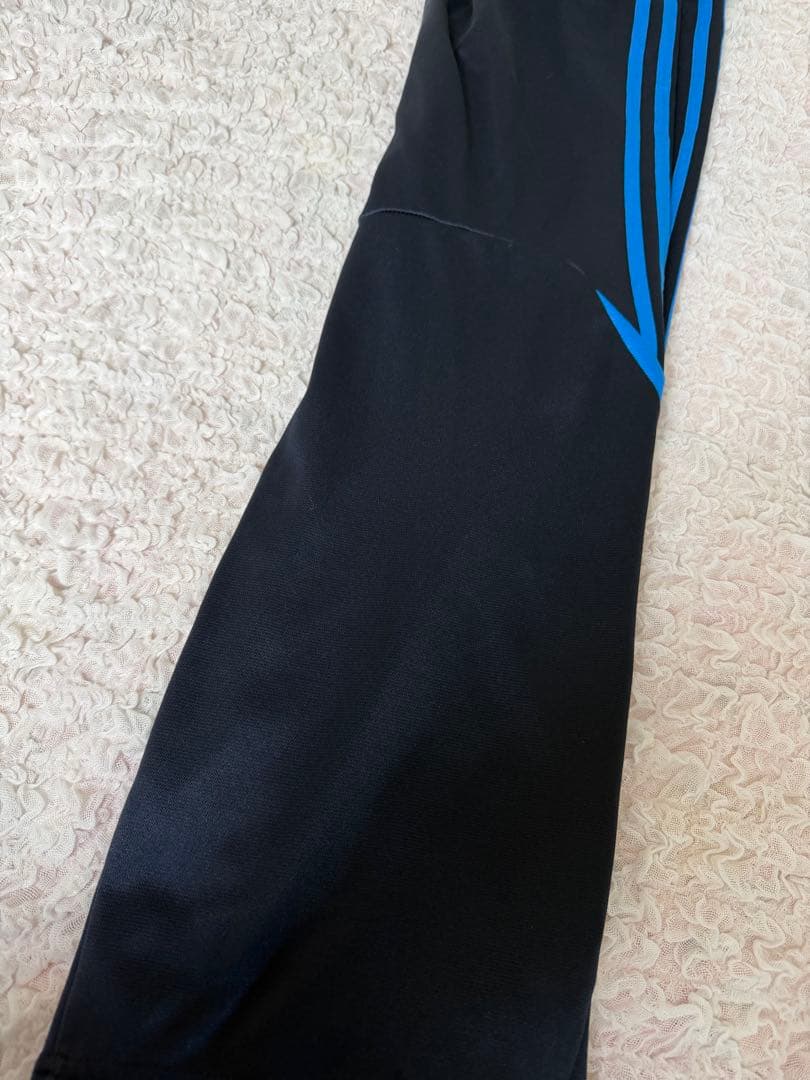 adidas トレーニングジャケット のみ黒/青セット