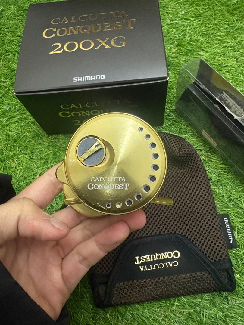 シマノ カルカッタコンクエスト200XG DRTバリアル100