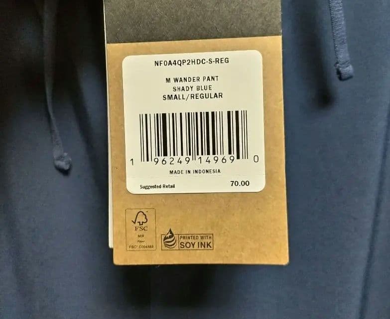海外限定 THE NORTH FACE ノースフェイス ワンダーパンツ US-S