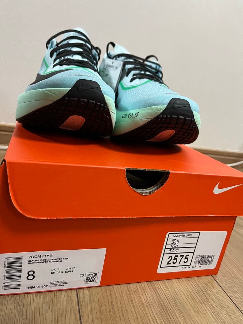 Nike ズーム フライ 6 サックスブルー 26.0cm