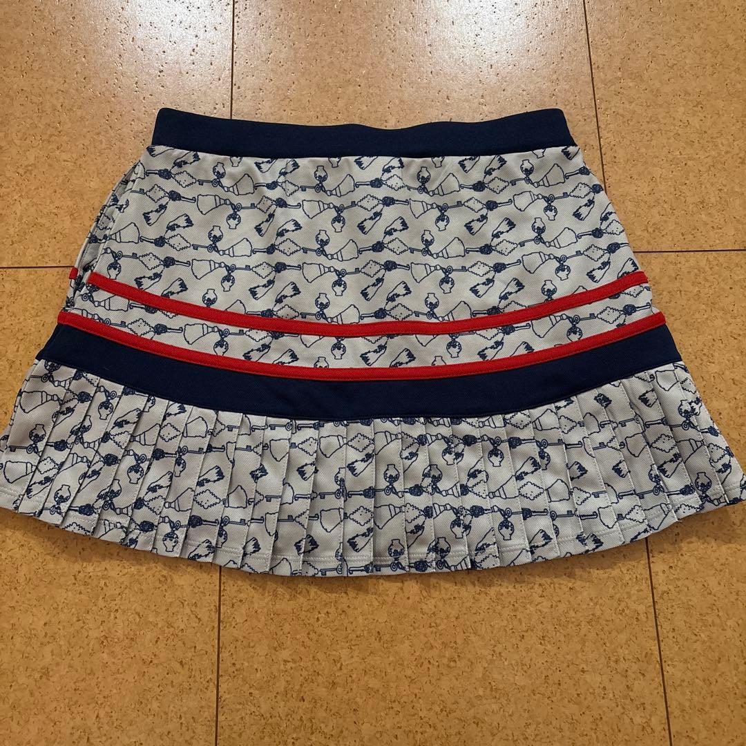新品　未使用　L M セットアップ　FILA セットアップ　上下 総柄プリーツ
