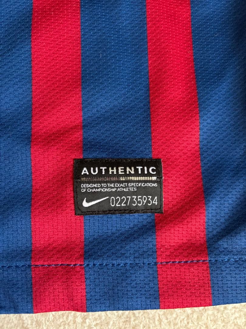 バルセロナ FC バルセロナユニフォーム　ナイキ　authentic qatar