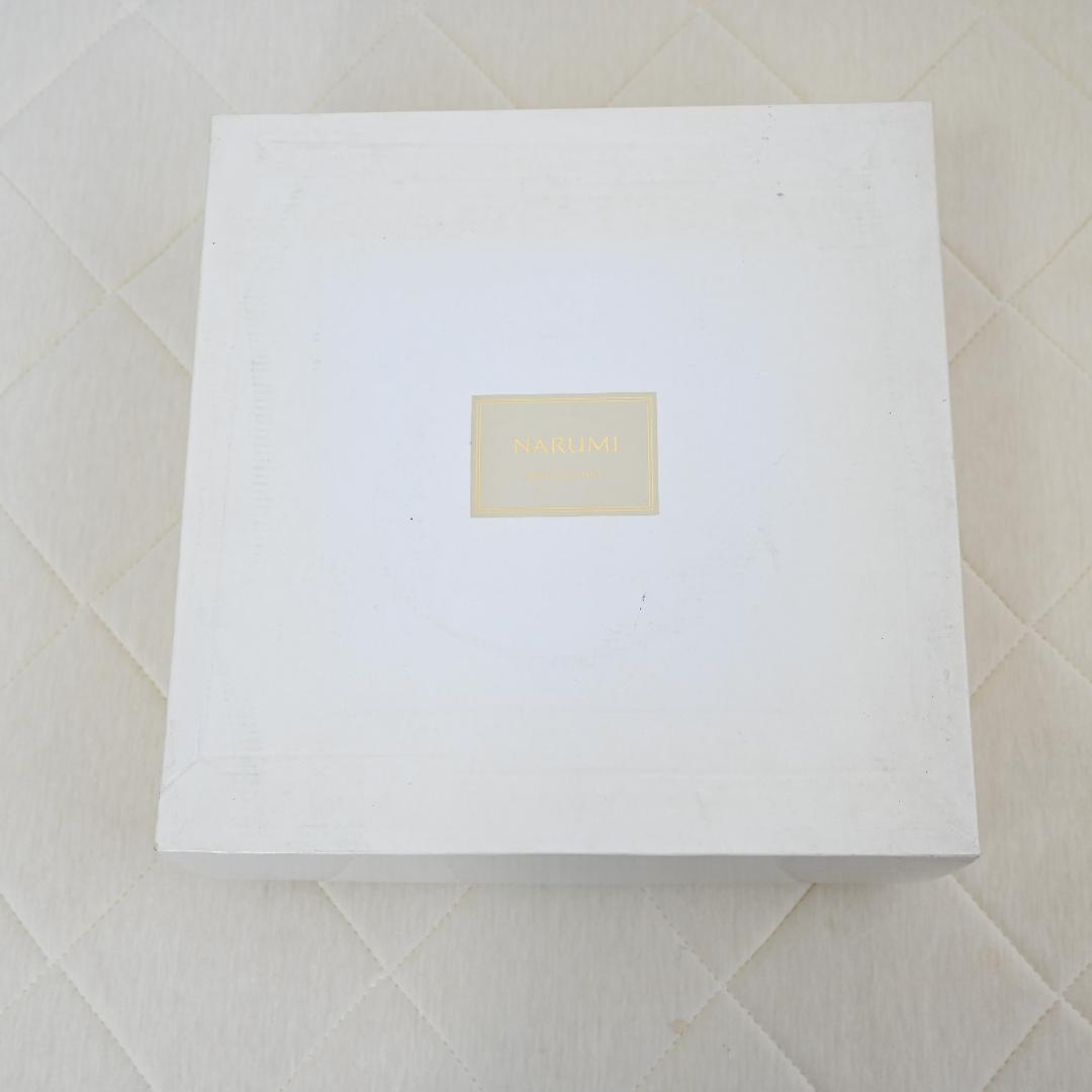 NARUMI ナルミ食器セット 植物模様 パーティーセット 大皿1 小皿5 箱付