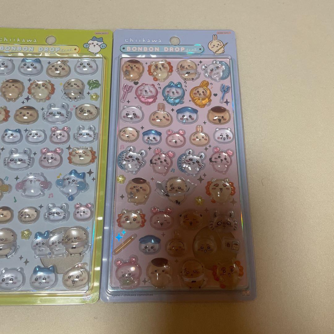 国内正規品 ちいかわ ボンボンドロップシール 第二弾 4種