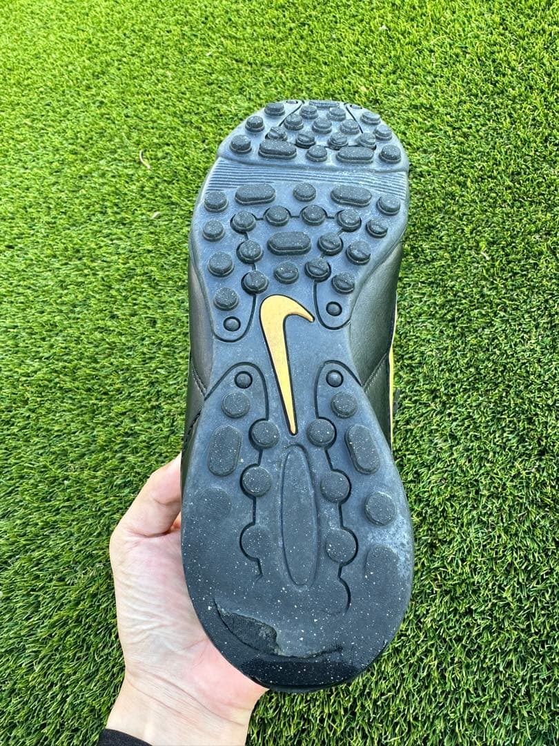 シューズ Nike Tiempo Natural II Volt Leather