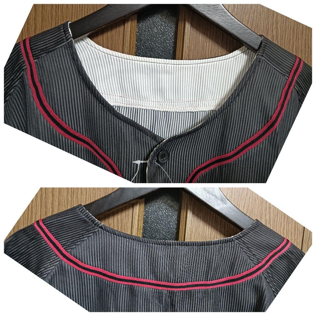 デサント 千葉ロッテ 2008/09誠ビジター刺繍ユニフォーム F 紙タグ付き