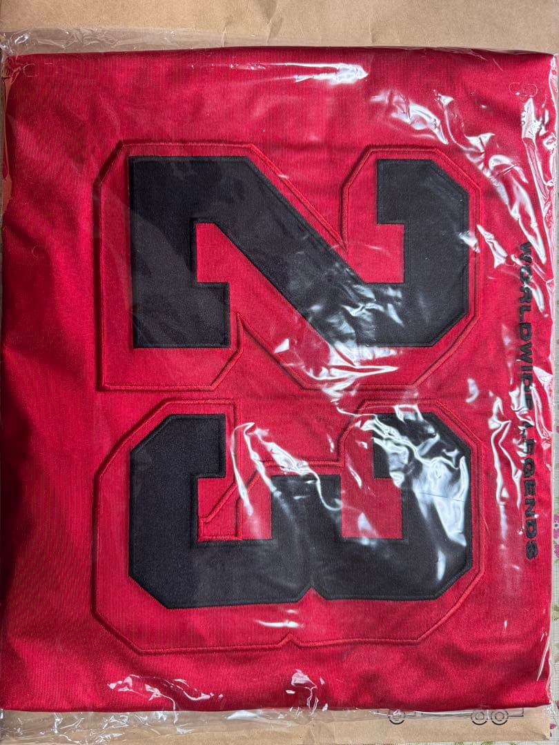 シャツ Nike Jordan x LEVI'S Red Jersey Tops Red