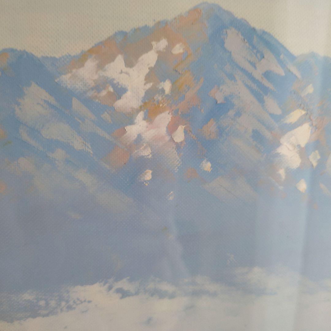「奥志賀の高原」 原画油彩画