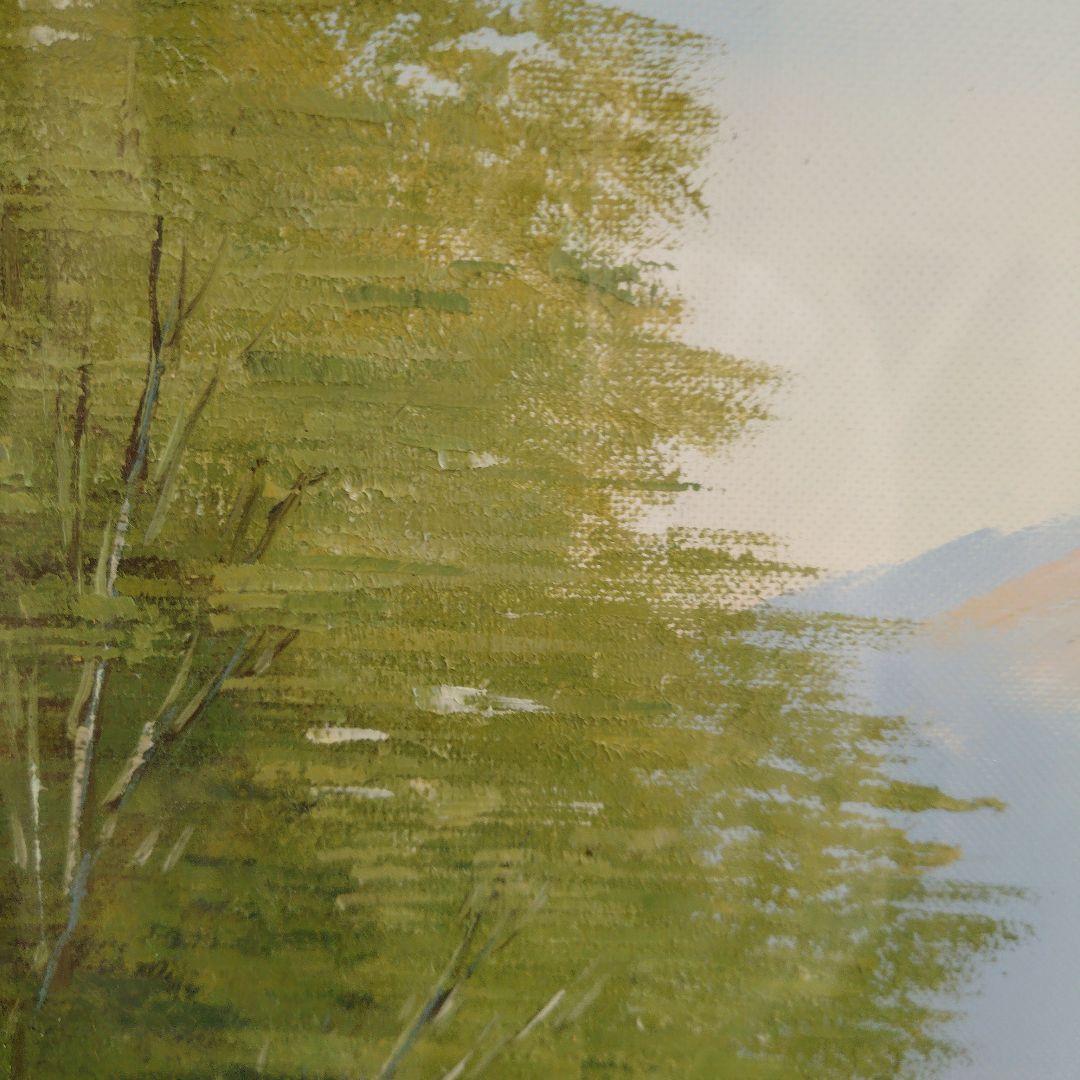 「奥志賀の高原」 原画油彩画