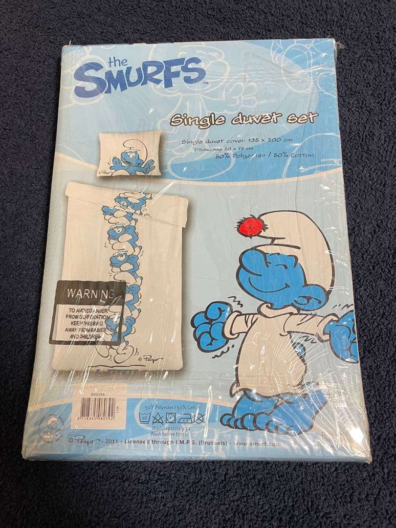 SMURFS スマーフ シングル　寝具セット