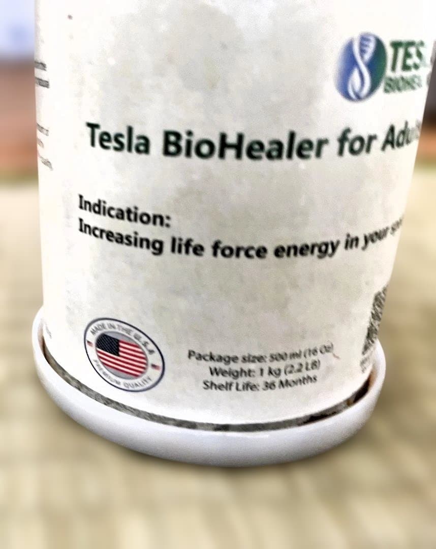 Tesla BioHealer テスラ缶 1kg