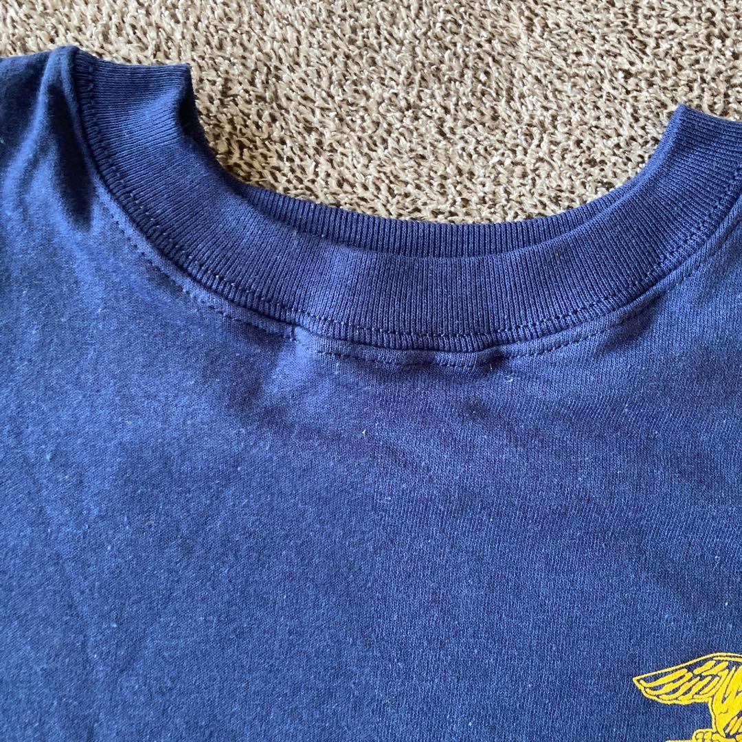 SEAL TEAMロゴのネイビーTシャツ