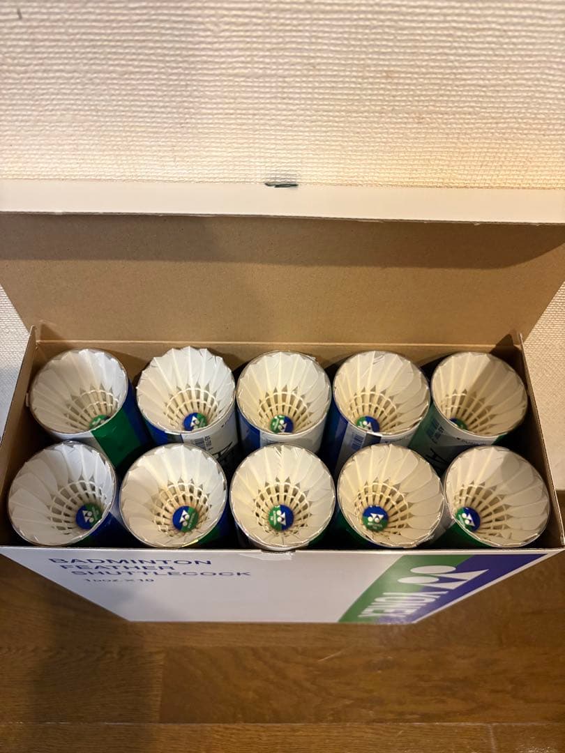 YONEX　中古シャトル 130個　折れ１本