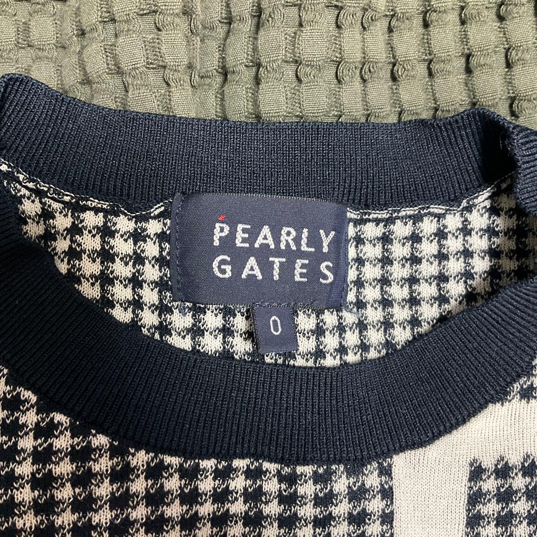 PEARLY GATES チェック柄セーター サイズ0