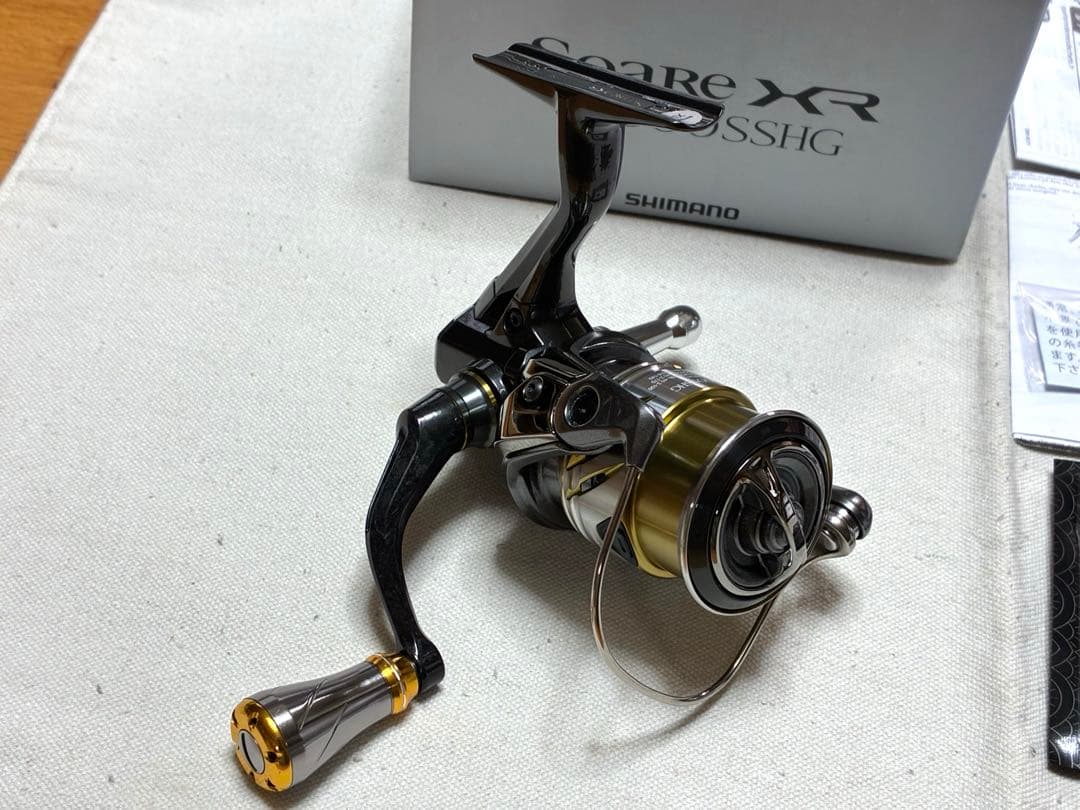 り*O様 【極美品】シマノ リール 25ソアレXR C2000SSHG 【カスタ