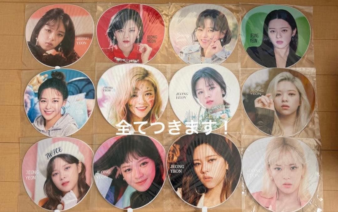 TWICE ジョンヨン うちわ イメージピケット ソウルコン 全てつきます！