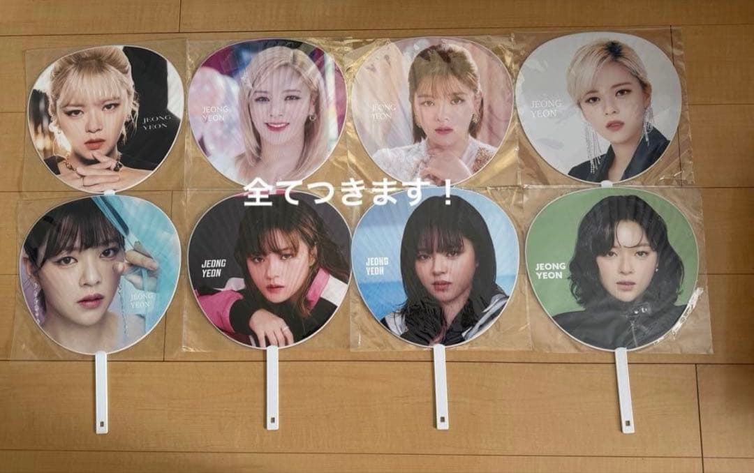 TWICE ジョンヨン うちわ イメージピケット ソウルコン 全てつきます！