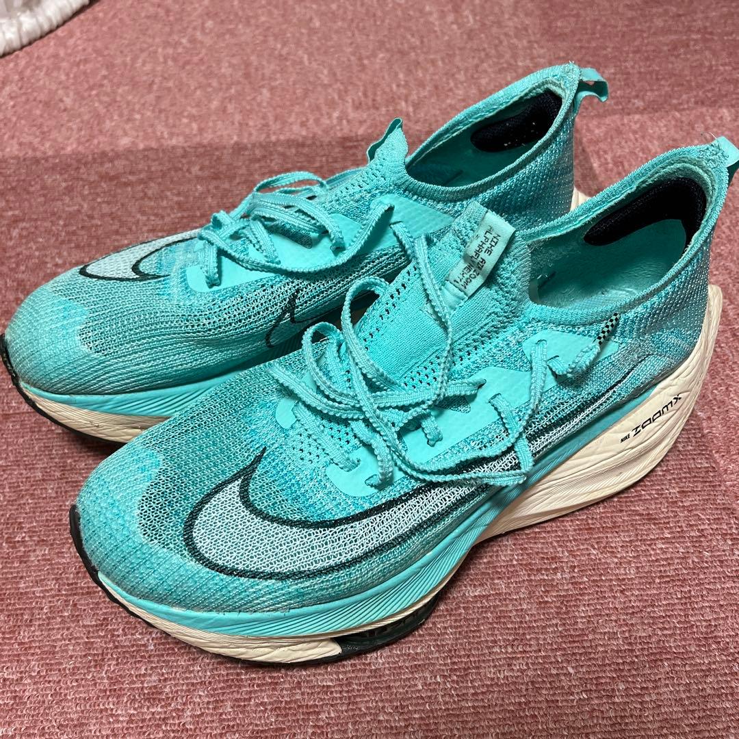 Nike ZoomX スパイクシューズ US 10 アクアブルー28.5cm
