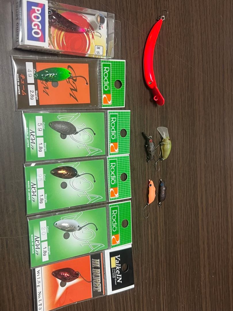 くっちーエリアトラウト引退品
