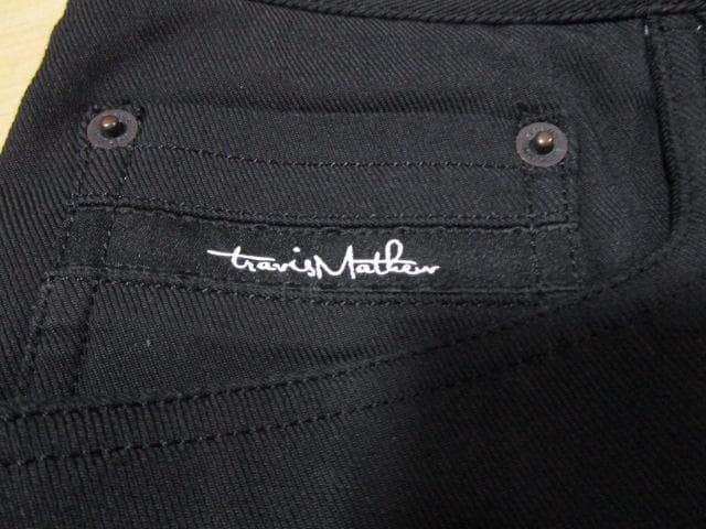 トラヴィスマシュー TRAVIS MATHEW　ストレッチパンツ☆ブラック