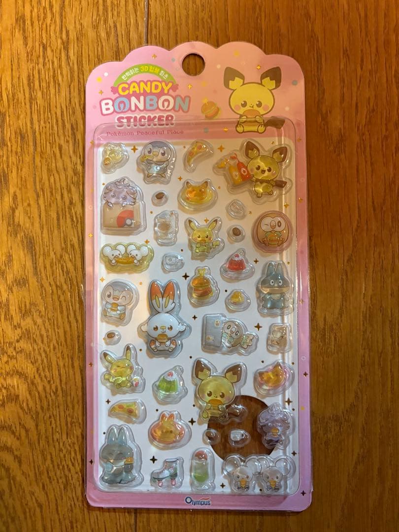 ポケットピース キャンディーボンボンステッカー 韓国正規ライセンス 1ケース